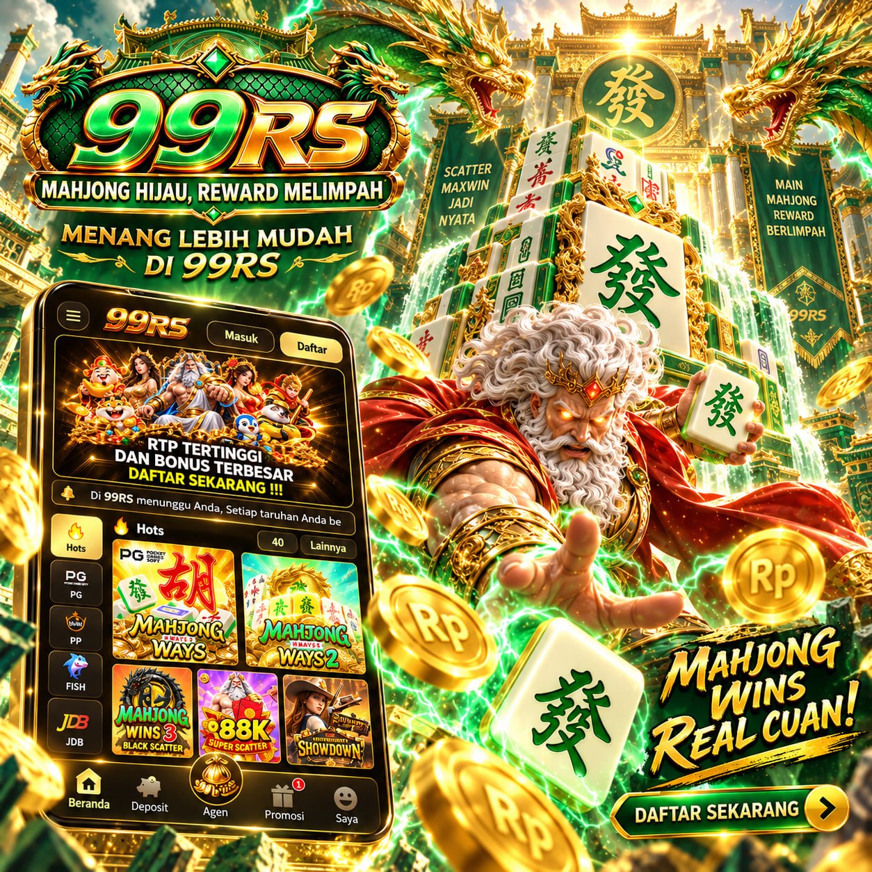 99RS - Daftar Game Online dengan Pilihan Slot yang Beragam