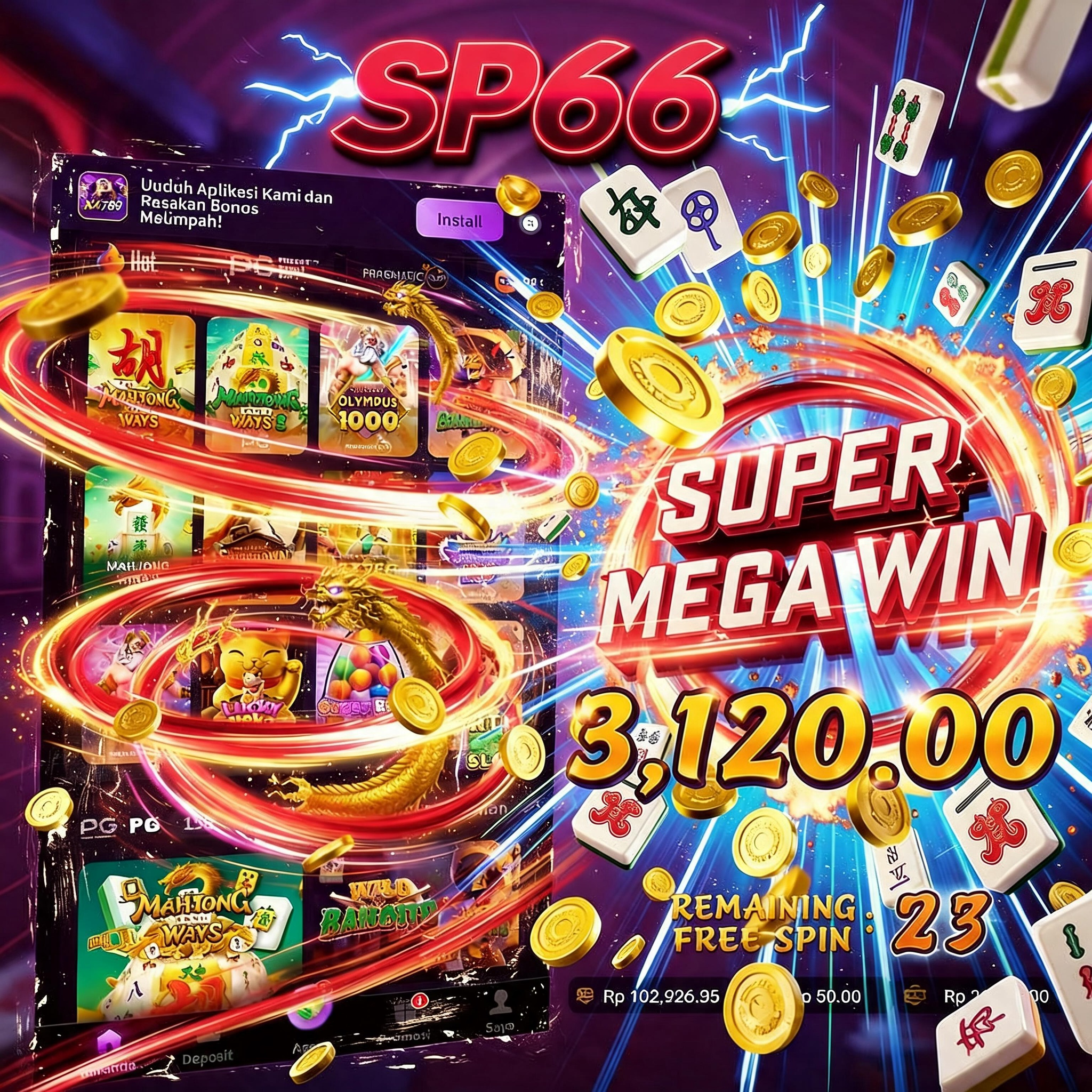 SP66 - sp66 Dowdload & Install Aplikasi Slot Asli Minimal Bet 400 Perak